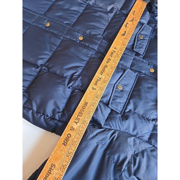 Vintage Eddie Bauer Goose Down Puffer Jacket With Snap Closure Mens L - Picture 5 of 7